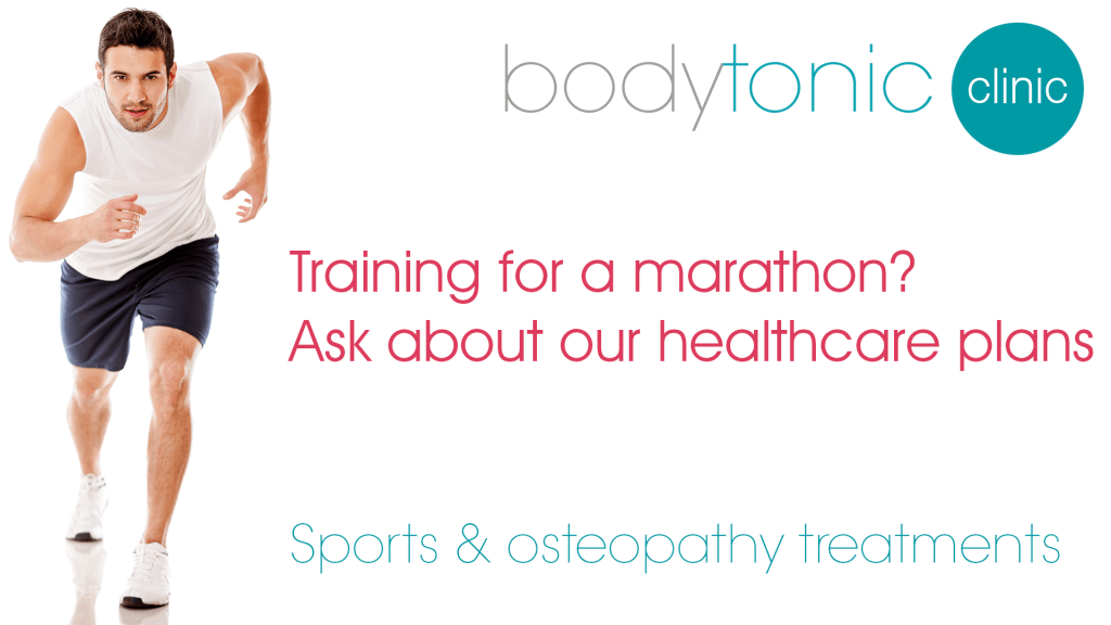 Marathon Training Bodytonic clinic London Se16 e1 w e15 e14 se8