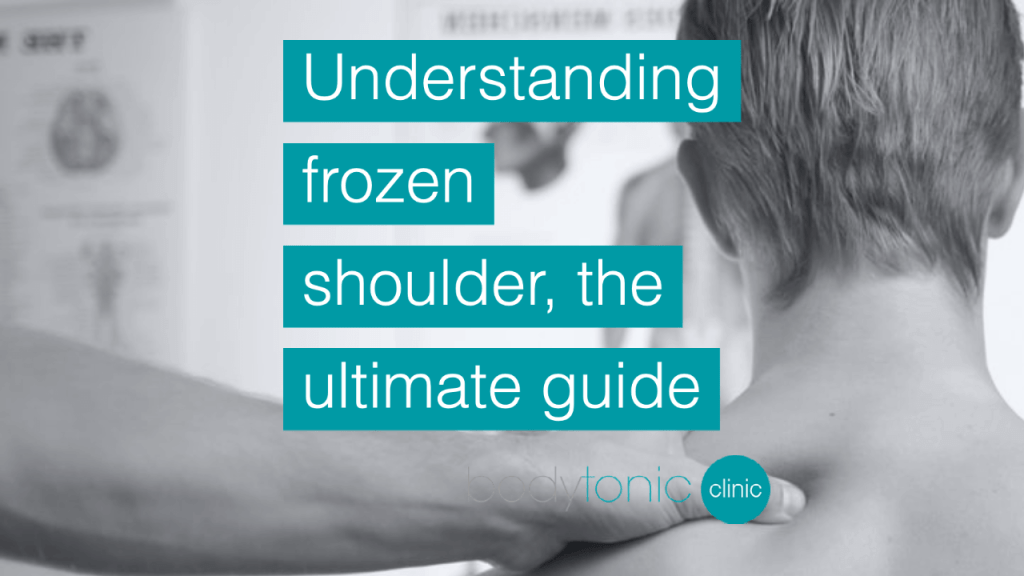Frozen Shoulder treatment at bodytonic clinic London