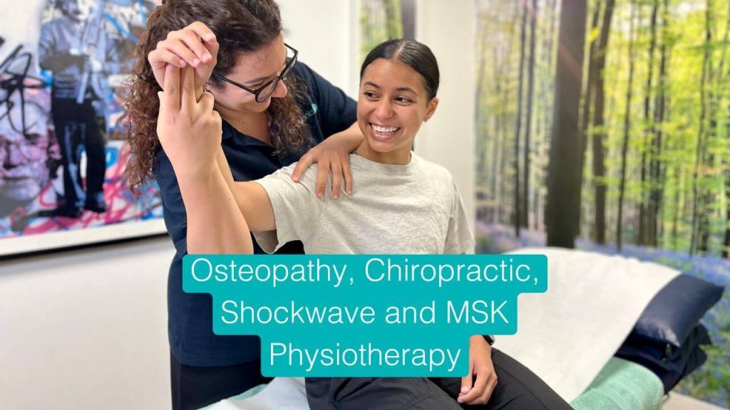 Osteopathy, Chiropractic, Shockwave and MSK Physiotherapy London Canada Water SE16 Stratford E15 E20 E14