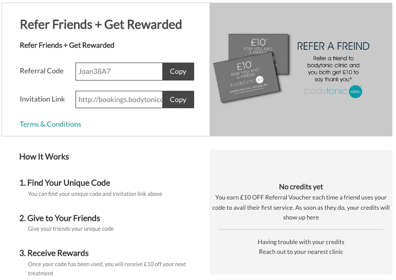 Refer a freind