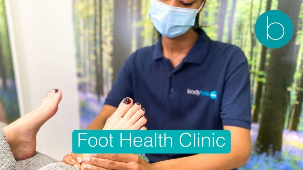 Foot Health Clinic bodytonic clinic London Canada Water SE16 Stratford E15 E20