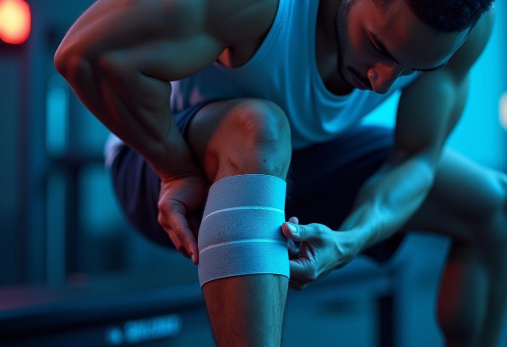 Knee Pain Taping