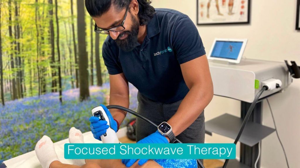 Focused Shockwave Therapy fSWT London SE16 E14 E15 E20 SE1 E1W SE8 SE14