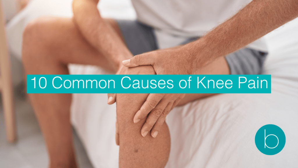 Electrotherapy Appointments in London 1 1 10 Common Causes of Knee Pain