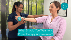 Patient receiving physiotherapy treatment at Bodytonic Clinic in London, Canada Water SE16 and Stratford E15 E20