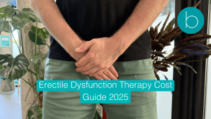 Patient receiving focused shockwave therapy treatment at Bodytonic Clinic in London, Canada Water SE16 and Stratford E15 E20
