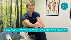 Patient receiving physiotherapy treatment at Bodytonic Clinic in London, Canada Water SE16 and Stratford E15 E20
