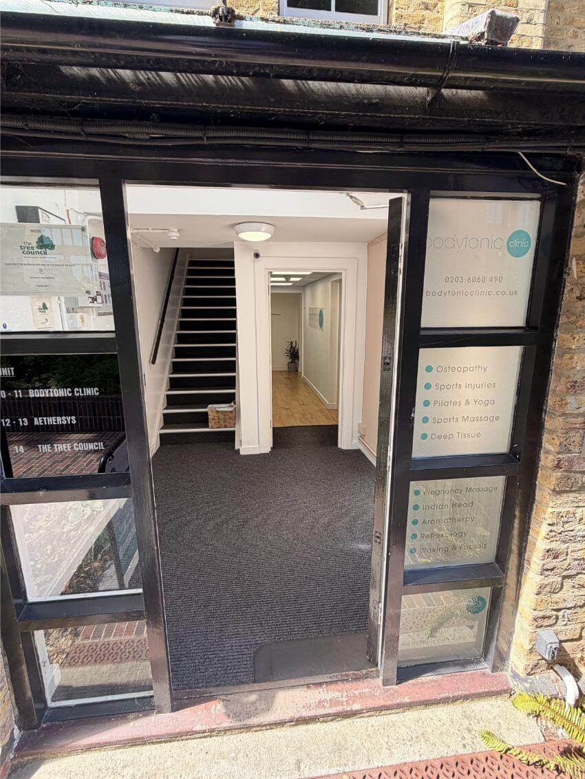 Bodytonic Clinic Disabled Access Pictures Entrance - Canada Water SE16